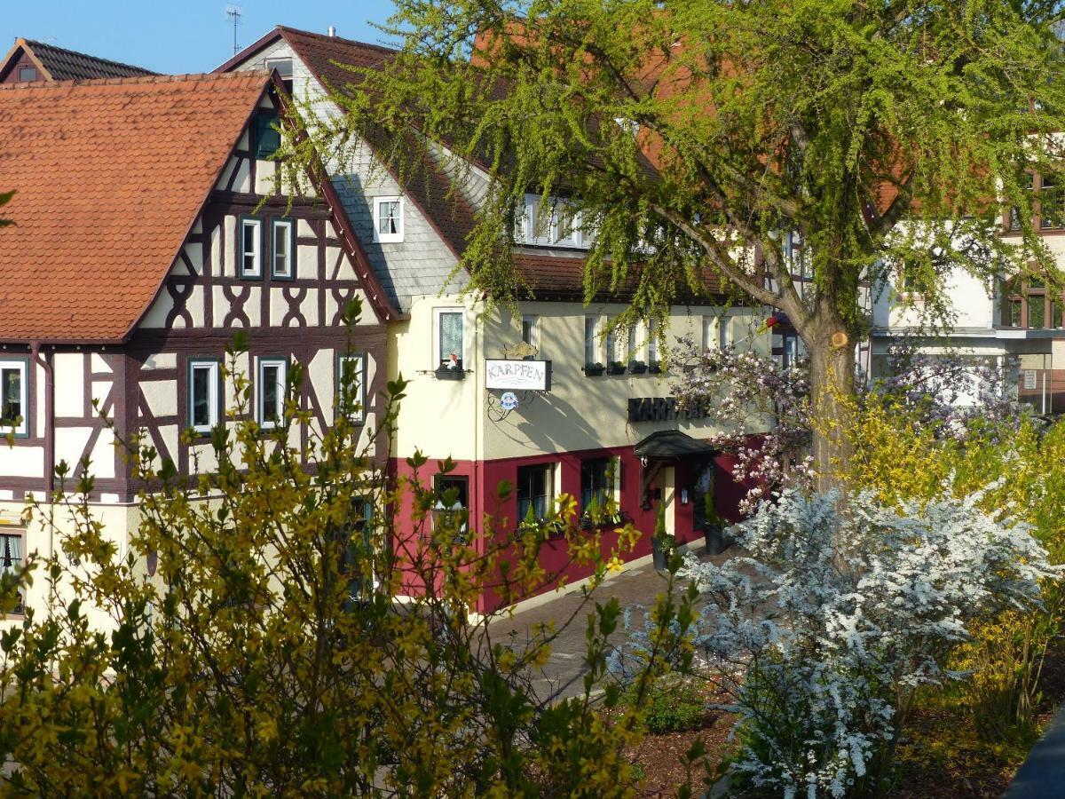 Hotel Zum Karpfen Obernburg am Main Exterior foto